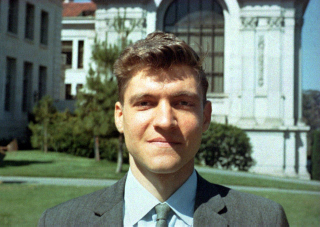 Imagen: Kaczynski en 1967 como profesor de Barkeley. Wikimedia Commons